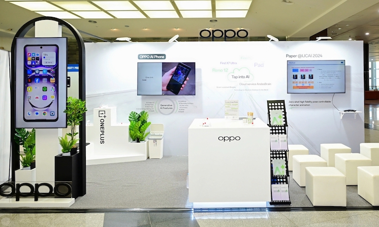 OPPO Showcases Cutting-Edge AI Innovations at IJCAI 2024, Leading the Future of AI Phones