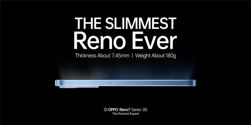 OPPO Launches Reno7 Series redefines smartphone videography with continuous breakthroughs in sensors, camera
algorithms, in an ultra-slim design