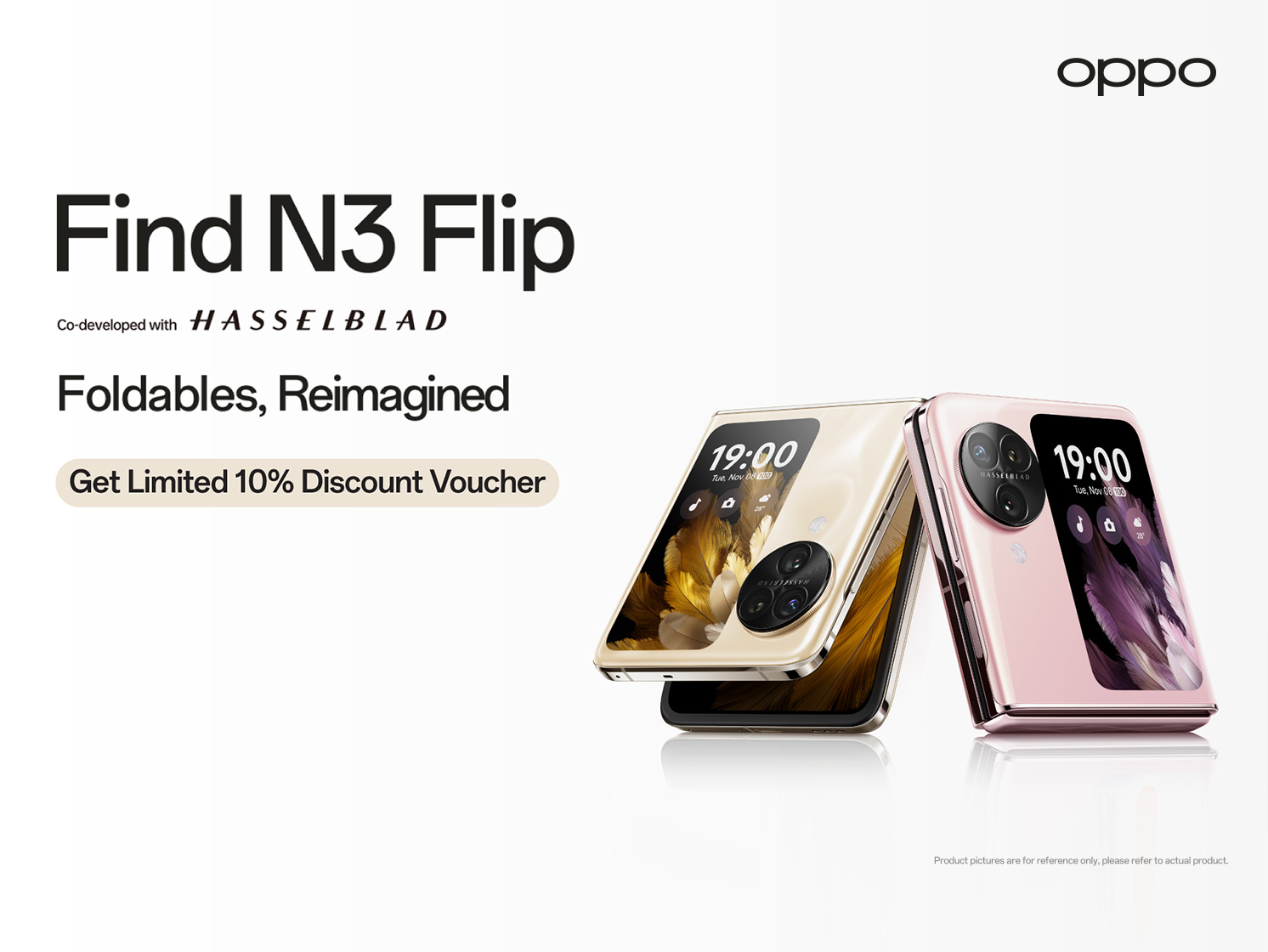 OPPO Buka Pendaftaran Minat Find N3 Flip di Indonesia