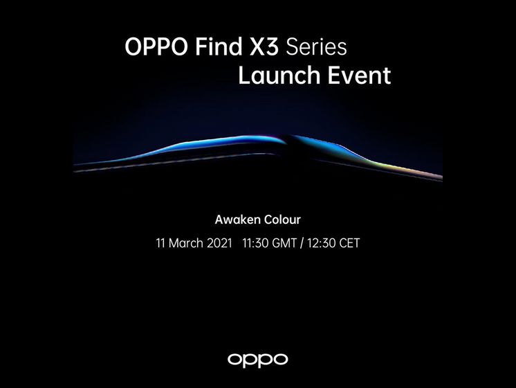 OPPO to Launch World’s First End to End One Billion Colour Phone — Find X3 Pro on March 11th 2021