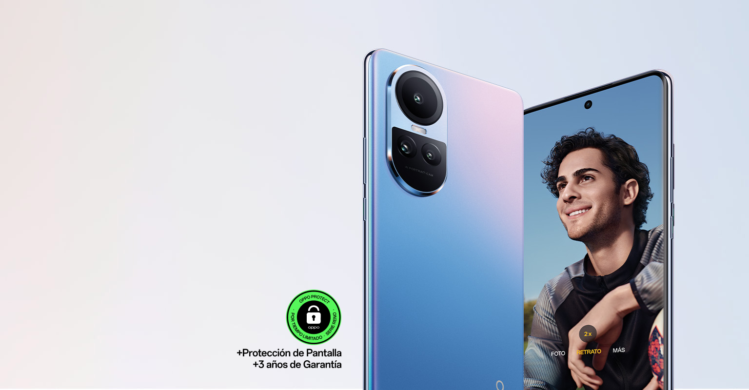 Dile hola al modo retrato profesional de OPPO Reno10 5G | OPPO Mexico