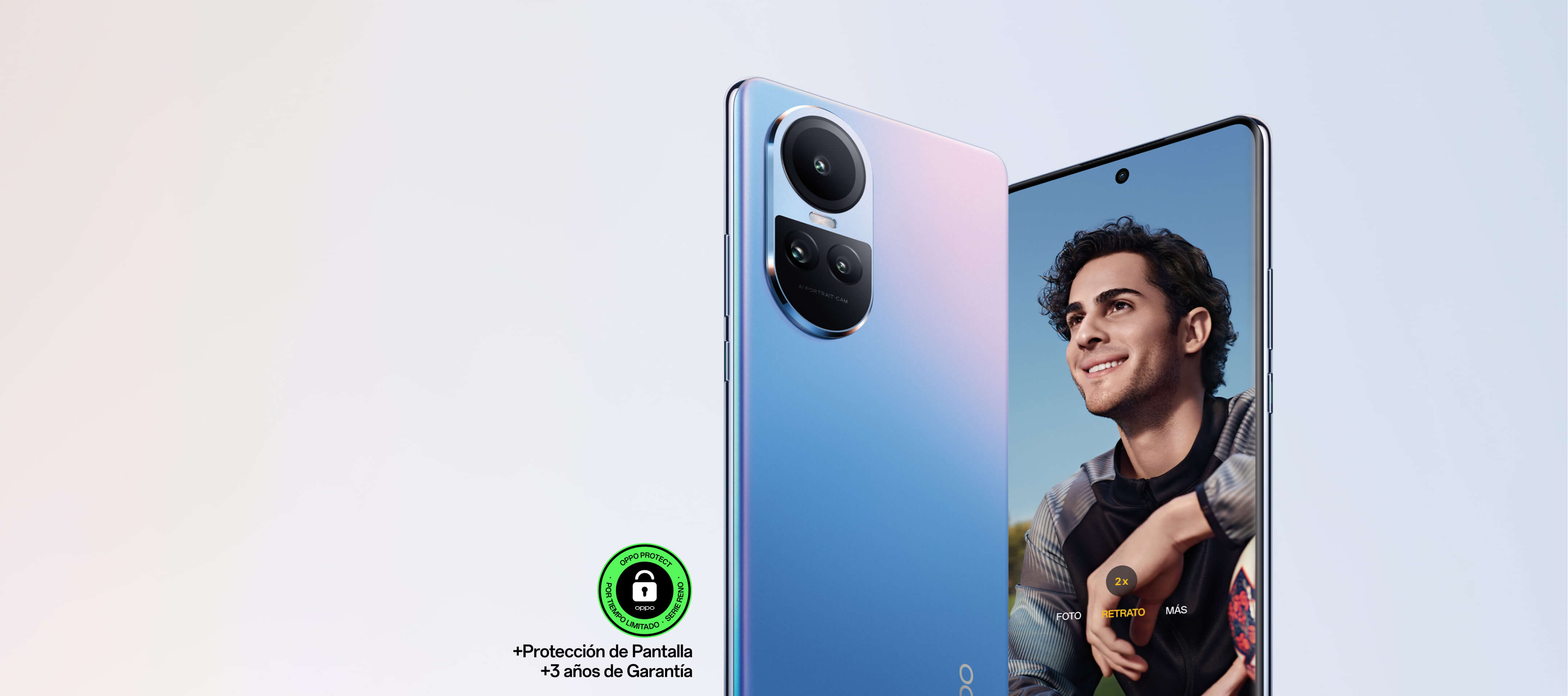 Dile hola al modo retrato profesional de OPPO Reno10 5G | OPPO Mexico