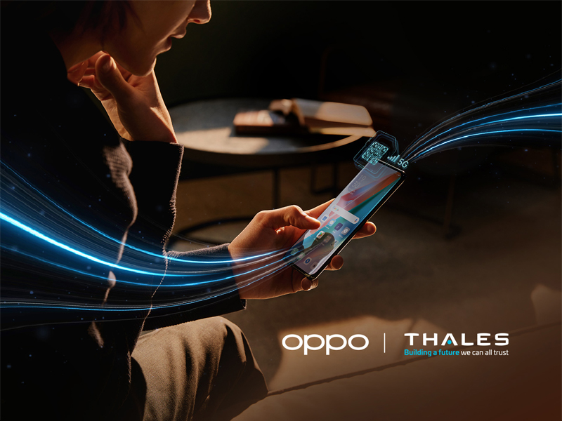 OPPO en Thales ontwikkelen ’s werelds eerste 5G SA-compatibele eSIM