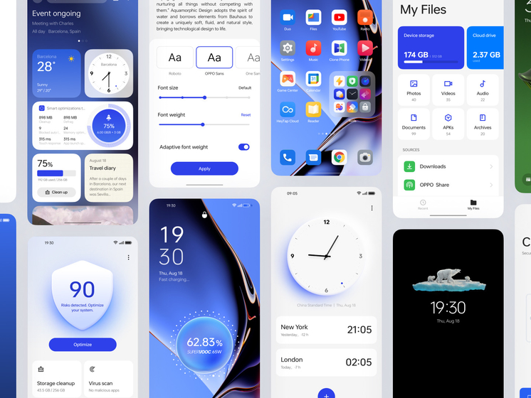 OPPO запустила глобальную версию ColorOS 13