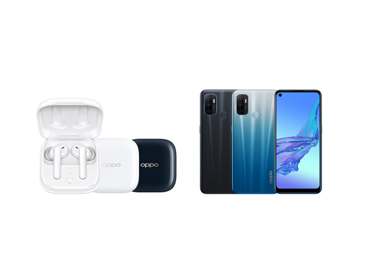 全新人像自拍專家OPPO A53與真無線耳機OPPO Enco W51攜手輕巧登場 拍照音樂全面連線Fun手大膽玩!