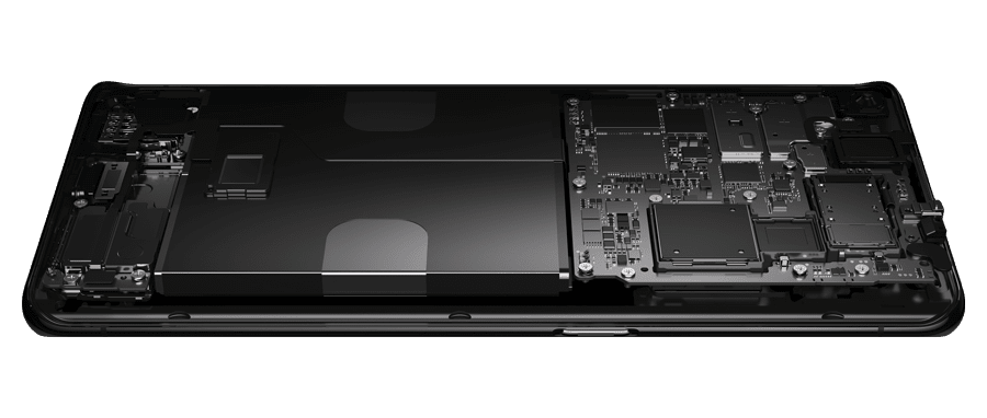 圖說:Find X2 全系列搭載Qualcomm® Snapdragon™865 5G晶片,強悍保障5G手機旗艦性能。