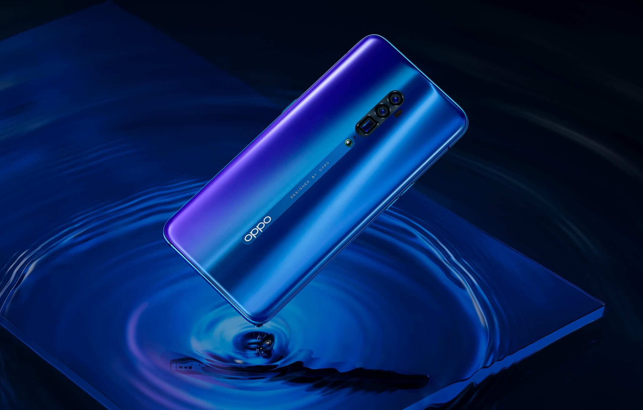 圖說 : Reno10倍變焦12GB版搭配全新配色「海洋之心」,集遊戲、影像等全方位優秀性能於一身,帶玩家翻玩生活各種可能!