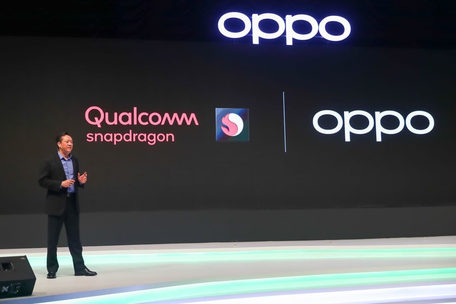 圖說:美國高通公司高級產品管理副總裁 Jim Tran今日於「OPPO亞太戰略發表會」表示未來將全力支持OPPO透過旗下最新產品與技術為用戶帶來卓越的5G體驗。