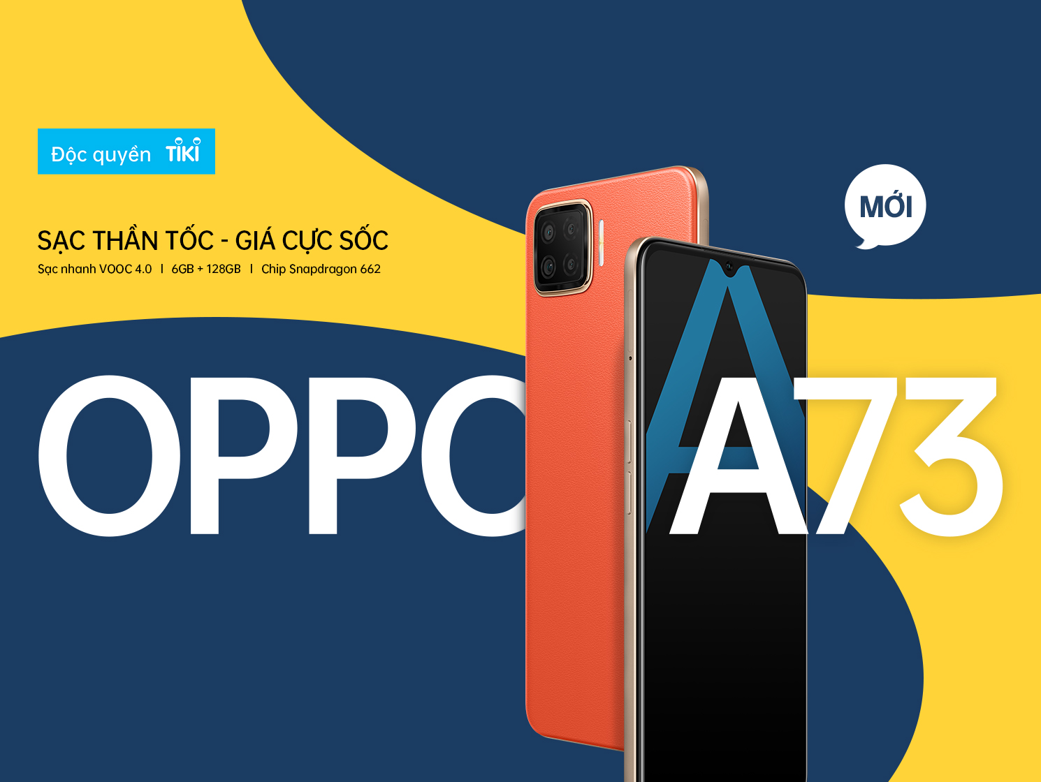 OPPO A73 chính là sự lựa chọn hàng đầu cho người yêu công nghệ. Với thiết kế đẹp mắt, cực kỳ sang trọng và tính năng ưu việt, OPPO A73 đem đến cho bạn trải nghiệm hoàn hảo nhất. Nhấn play và bắt đầu khám phá chiếc điện thoại này ngay nhé!
